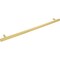 Jeffrey Alexander 18" Center-to-Center Brushed Gold Square Dominique Appliance Handle 845-18BG - alternate 4